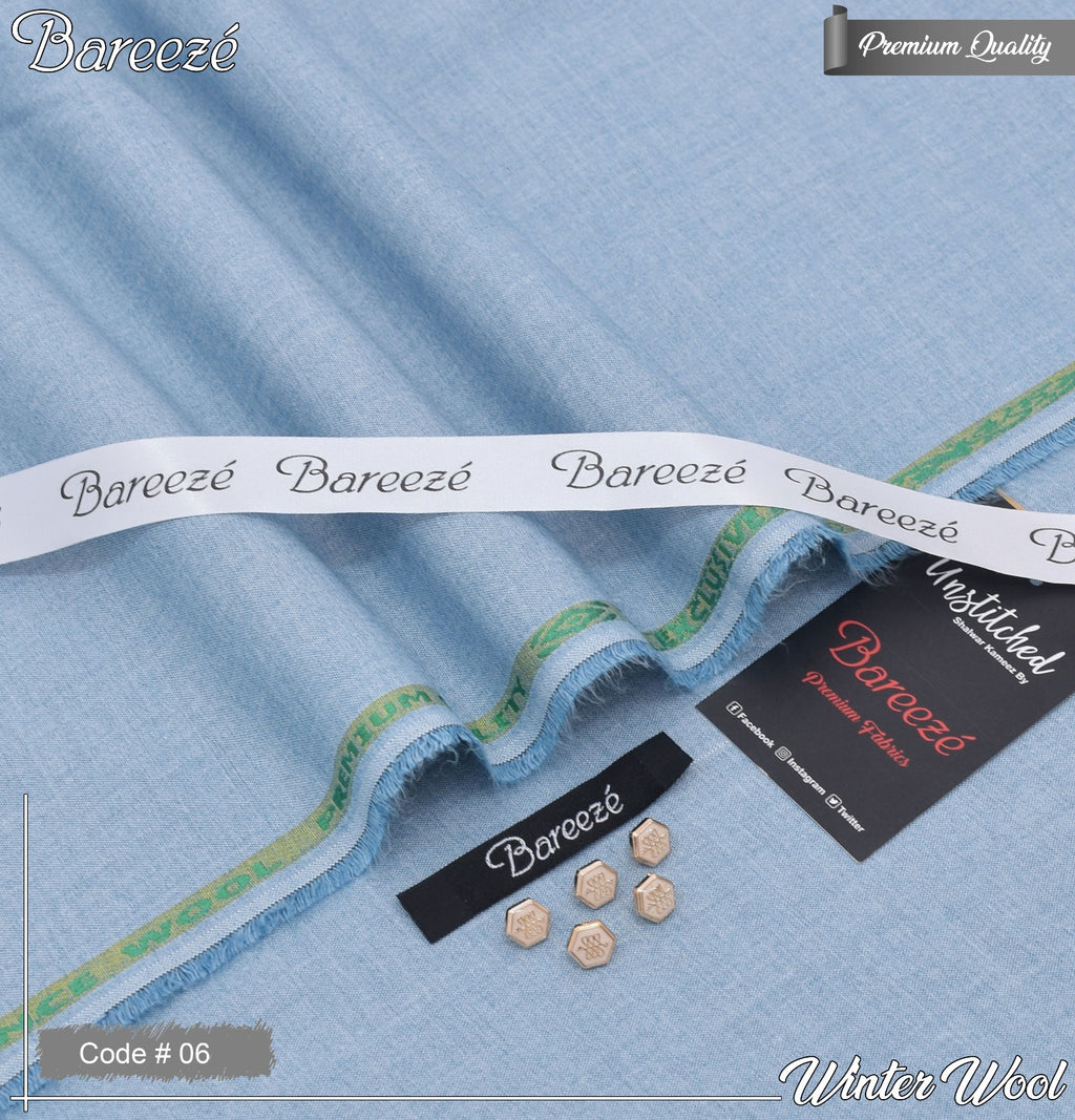 Noor-e-Libaas | BAREEZE Men's Luxury Winter Wool Shirt