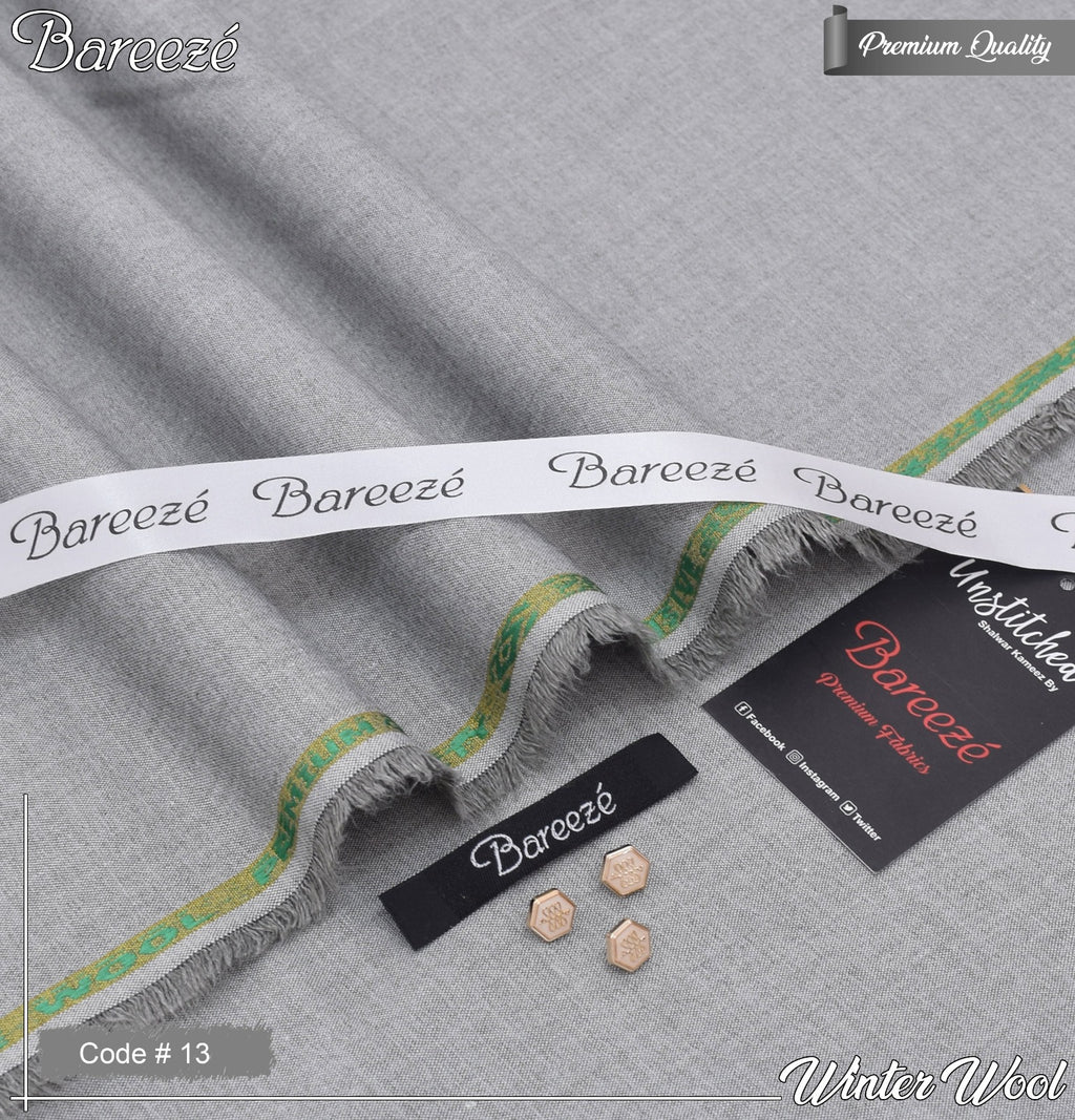 Noor-e-Libaas | BAREEZE Men's Luxury Winter Wool Shirt