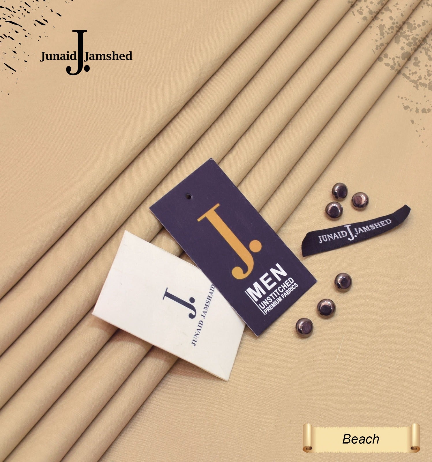 Noor-e-Libaas | JUNAID JAMSHID J. Boski Wash & Wear Shirt