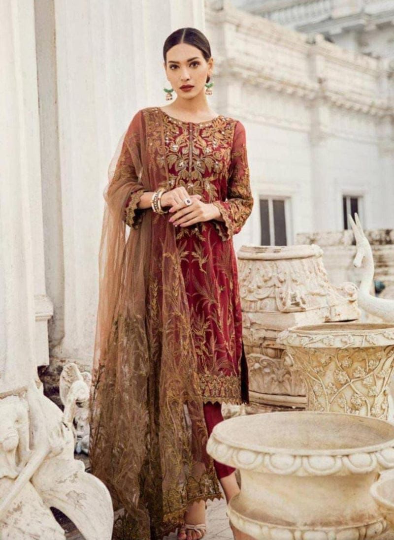 Noor-e-Libaas | IZNIK Chiffon Embroidered Sequence Unstitched 3PC