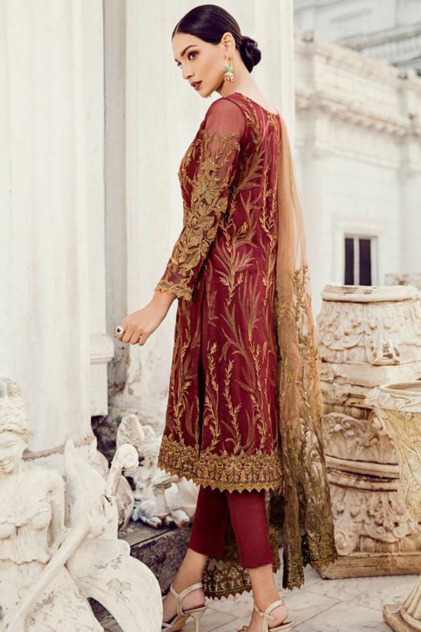 Noor-e-Libaas | IZNIK Chiffon Embroidered Sequence Unstitched 3PC
