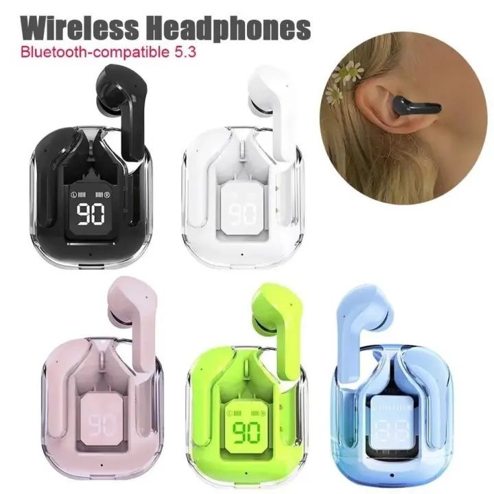 A31 Transparent Wireless Earbuds | Clear Sound & Long Battery Life