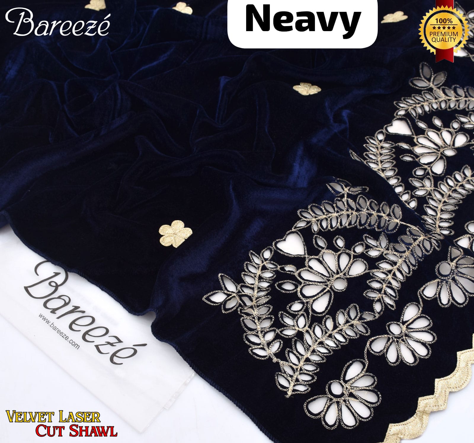 Winter Season Soft Velvet Shawl | Premium Stitched 2.5 Yard Heavy Leaser Cut Embroidery