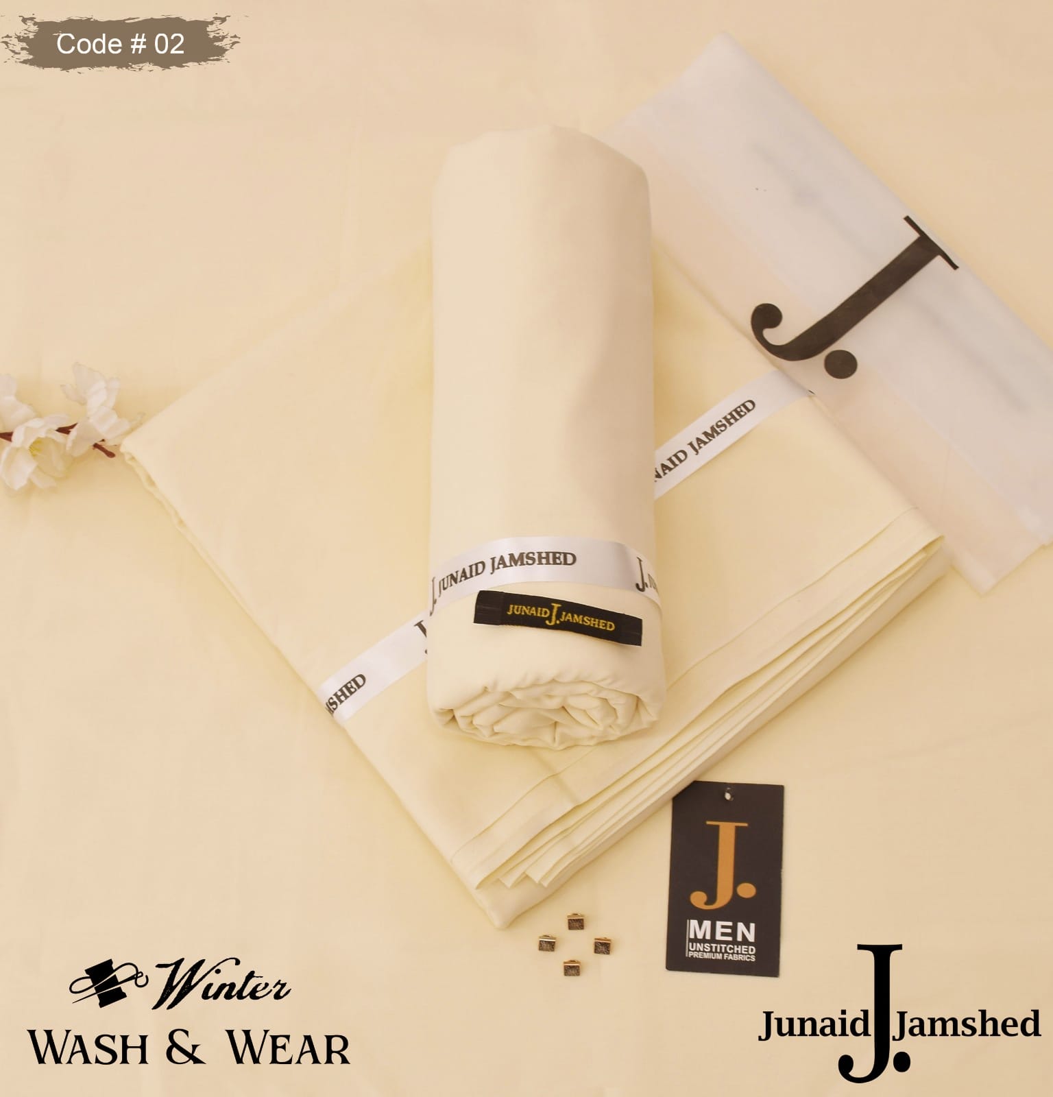 Noor-e-Libaas | JUNAID JAMSHID Men's Luxury Winter Wash & Wear Shirt