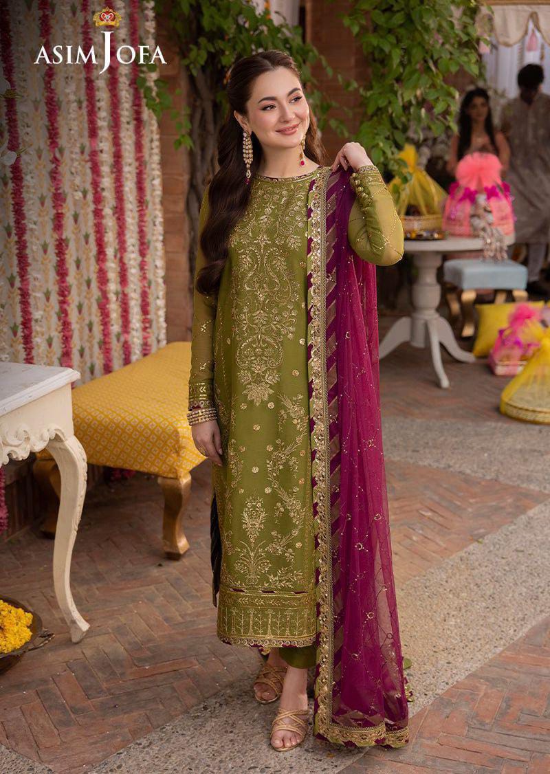 Chiffon Embroidered Luxury Unstitched 3PC – Pakistani Formal Wear