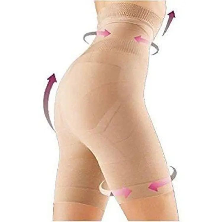 Women’s High Waist Body Shaper | Beige Lower Half Shapewear Panties