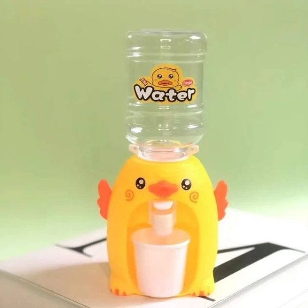 Mini Duck Water Dispenser Toy Drinking Fountain
