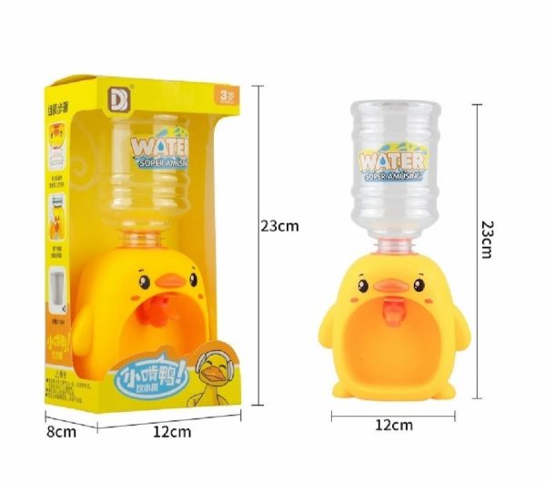 Mini Duck Water Dispenser Toy Drinking Fountain