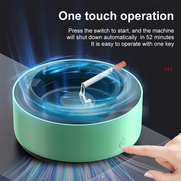 Ashtray with Air Purifier | Portable Smokeless Car & Home Ashtray