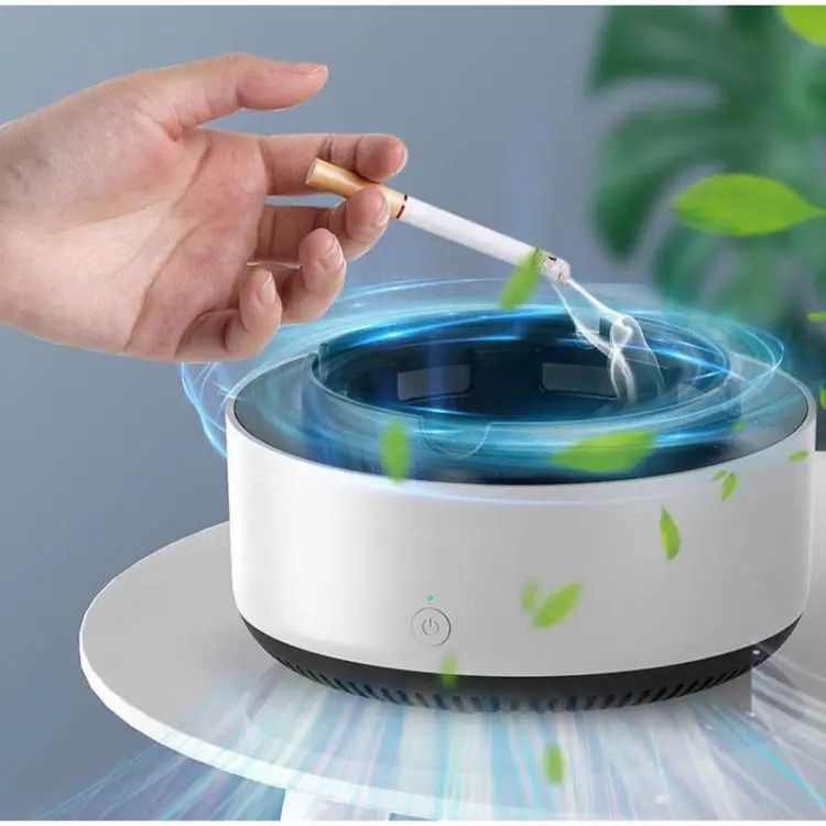 Ashtray with Air Purifier | Portable Smokeless Car & Home Ashtray