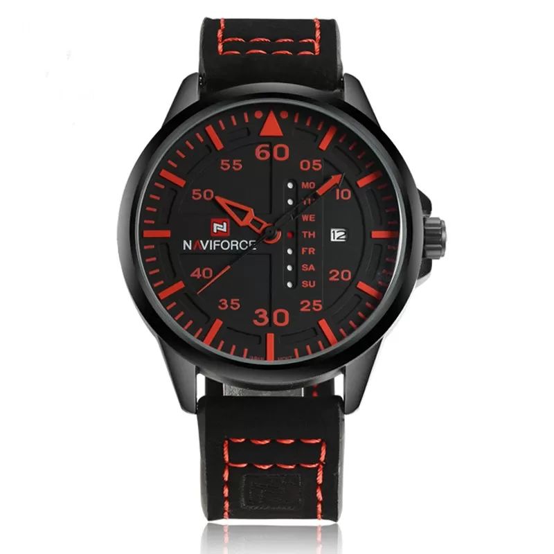 Men’s Stainless Steel Quartz Watch | Luminous, Scratch & Water Resistant