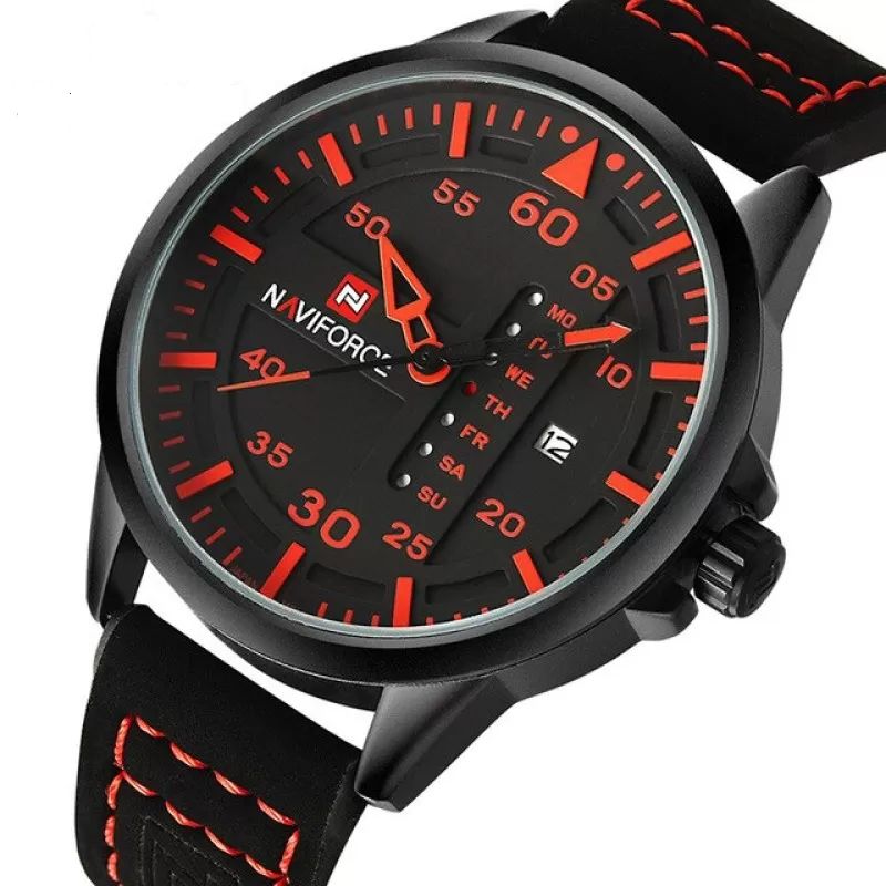 Men’s Stainless Steel Quartz Watch | Luminous, Scratch & Water Resistant