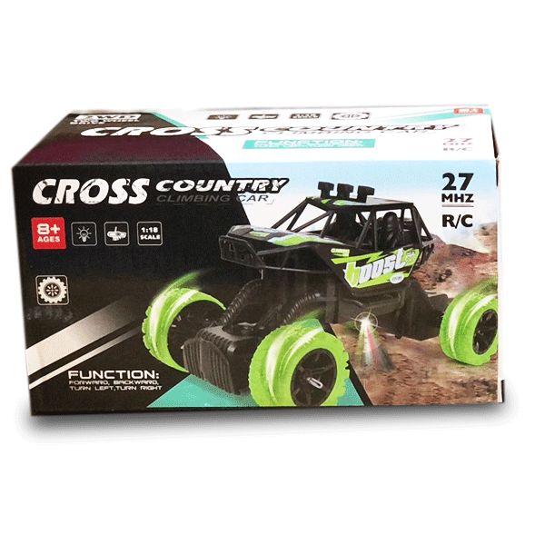 Cross Country Booster RC Car | High-Speed Remote Control Off-Road Racing Car
