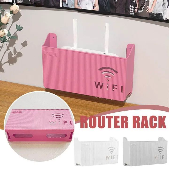 Router Storage Box | Wall-Mounted WiFi Organizer & Cable Management