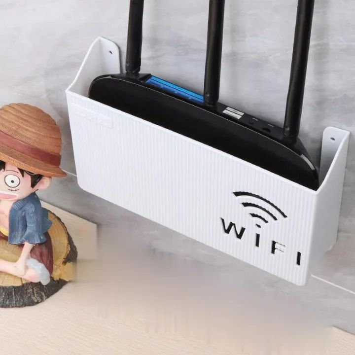 Router Storage Box | Wall-Mounted WiFi Organizer & Cable Management