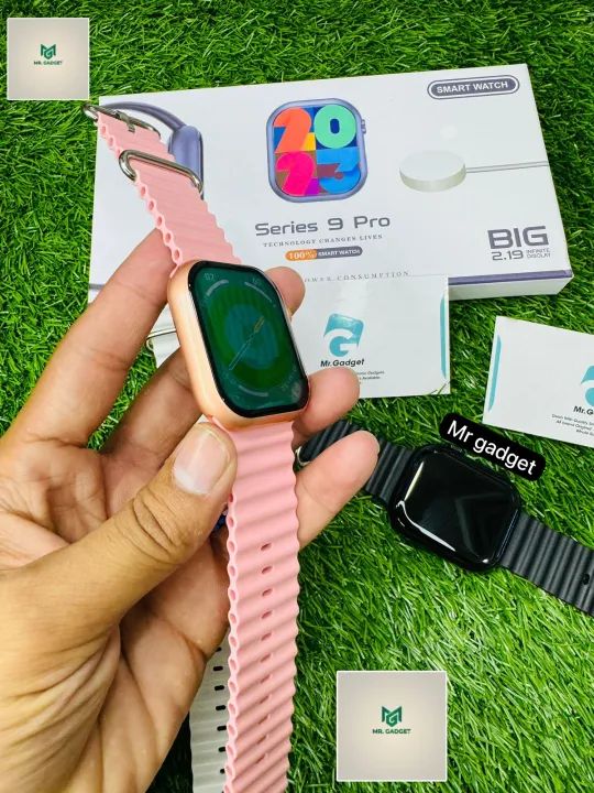Series 9 Pro Smartwatch | Bluetooth Call, NFC & Wireless Charging