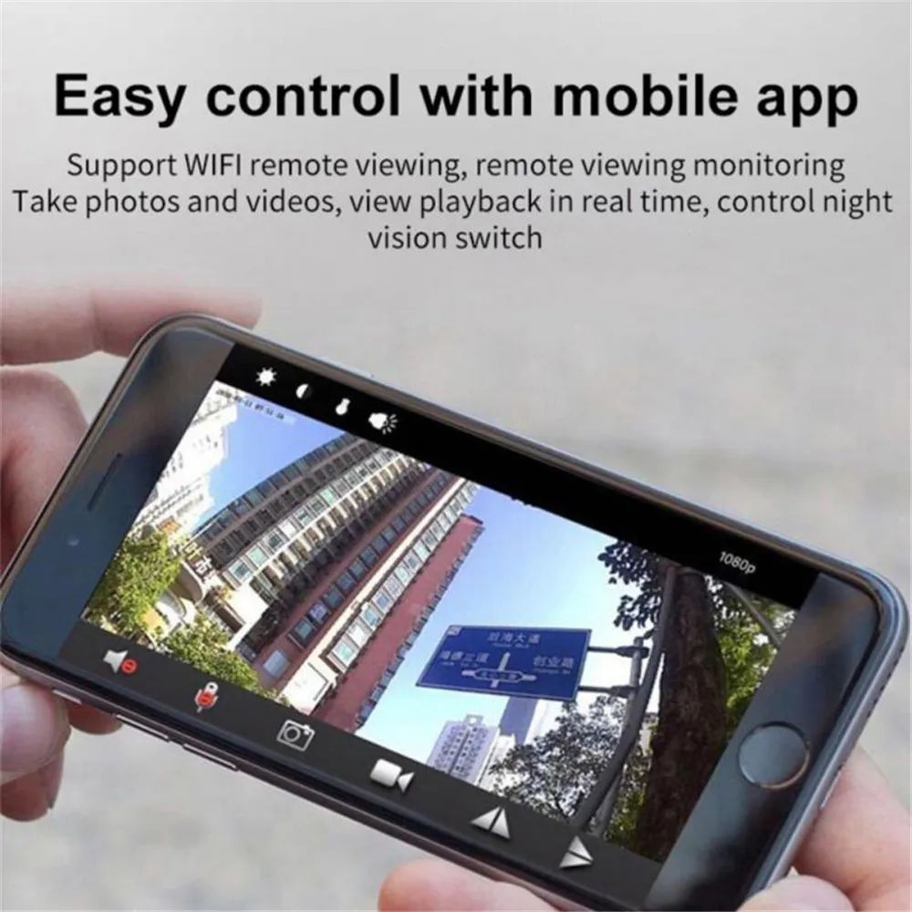 Mini Security Camera | Wide-Angle, Motion Detection & Night Vision